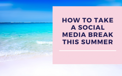 How to take a break from social media this summer